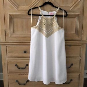 Lilly Pulitzer pearl shift dress